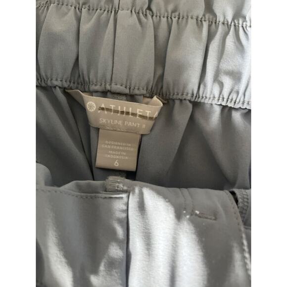 Athleta Skyline High Waist Pant ll in Blue Sz 6 - Picture 4 of 9